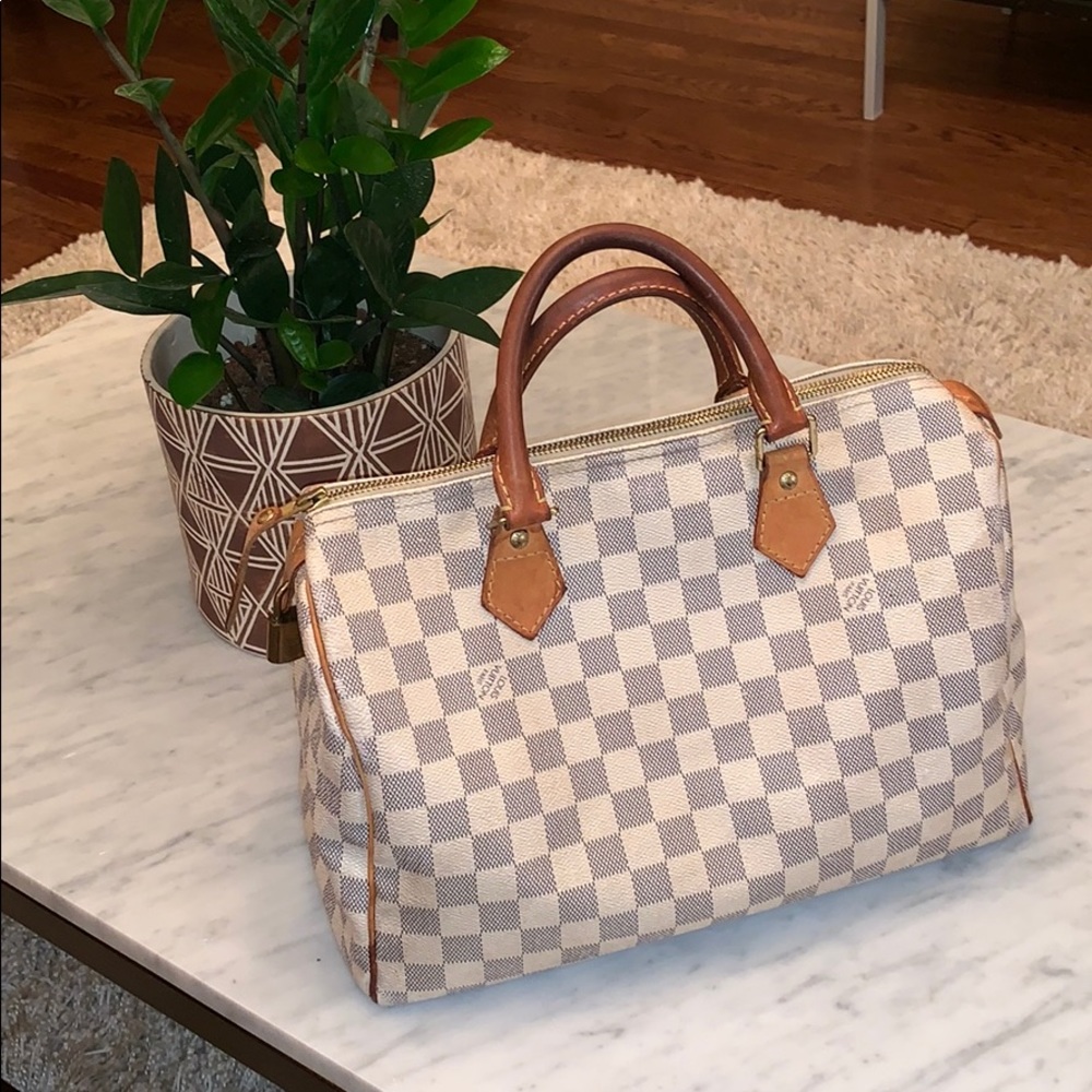 Louis Vuitton Damier Azur Canvas - Speedy 35